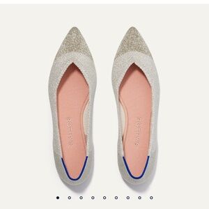 Rothy’s The Point Diamond Metallic